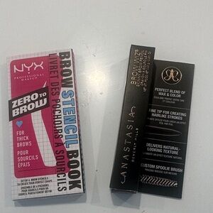 Anastasia Brow Wiz & NYX Brow Stencil Set